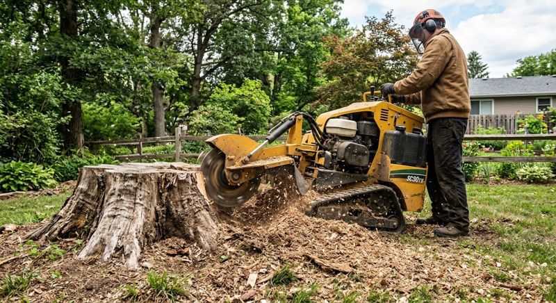 Tree Trunk Removal in Calvert County, MD